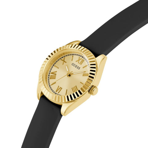 The Watch Boutique Guess Mini Luna Champagne Dial Analog Watch