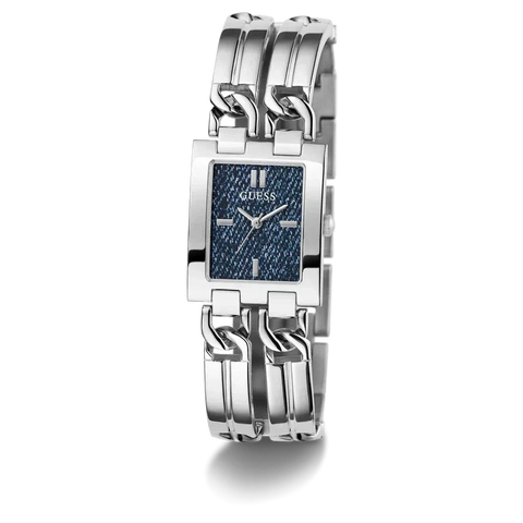 The Watch Boutique Guess Mod Id Blue Dial Analogue Watch