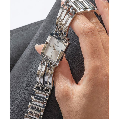 The Watch Boutique Guess Mod Id Silver Dial Analog Watch