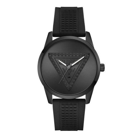 Guess Mogul Men's Watch Black Silicone Strap