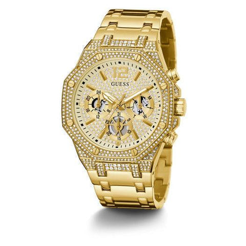 The Watch Boutique Guess Momentum Gold Tone Multi-Function Gents Watch GW0419G2