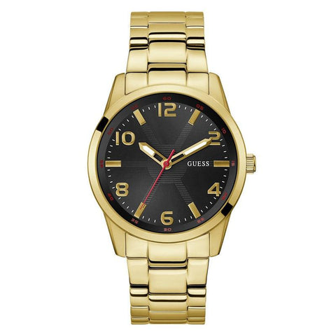 The Watch Boutique Guess Monte Black Dial Analogue Watch