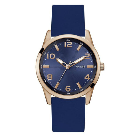 The Watch Boutique Guess Monte Blue Dial Analogue Watch