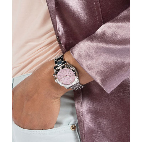 The Watch Boutique Guess Phoebe Pink Dial Analog Watch