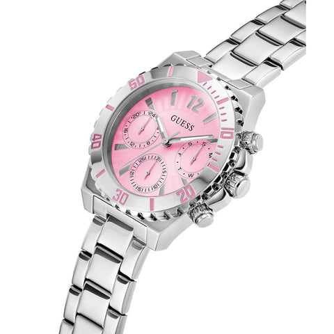 The Watch Boutique Guess Phoebe Pink Dial Analog Watch