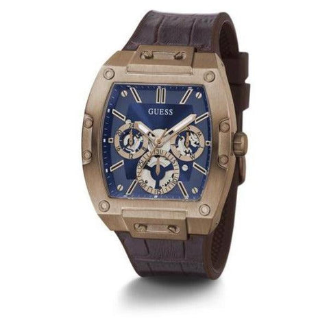 The Watch Boutique Guess Phoenix Coffee Multi-Function Gents Watch GW0202G2