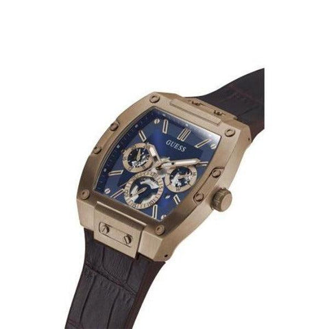 The Watch Boutique Guess Phoenix Coffee Multi-Function Gents Watch GW0202G2