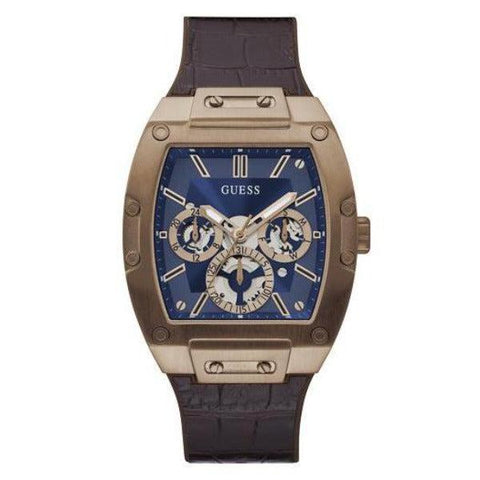 The Watch Boutique Guess Phoenix Coffee Multi-Function Gents Watch GW0202G2