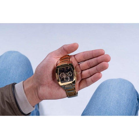 The Watch Boutique Guess Phoenix Gold Tone Multi-Function Gents Watch GW0456G1