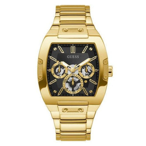 The Watch Boutique Guess Phoenix Gold Tone Multi-Function Gents Watch GW0456G1