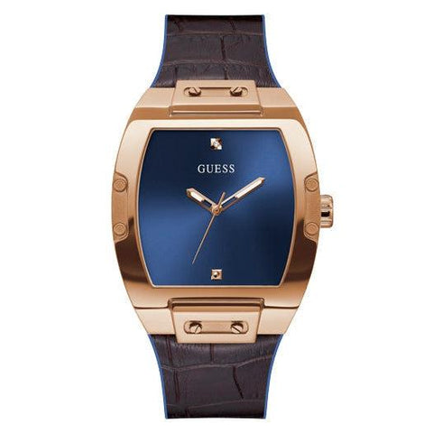 The Watch Boutique Guess Phoenix Rose Gold Tone Analog Gents Watch GW0386G2