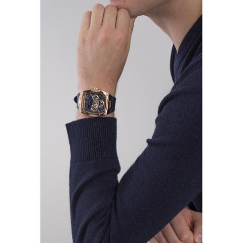 The Watch Boutique Guess Phoenix Rose Gold Tone Multi-Function Gents Watch GW0202G4