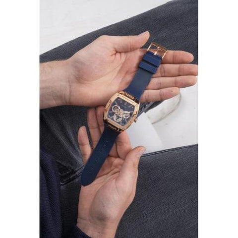 The Watch Boutique Guess Phoenix Rose Gold Tone Multi-Function Gents Watch GW0202G4