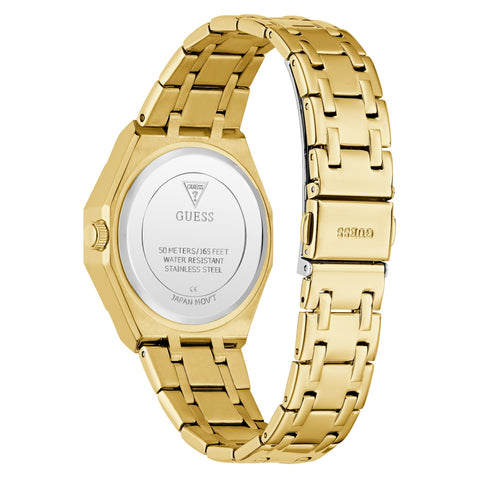 The Watch Boutique Guess Quinn Gold-Accent Quartz Women's Luxury Watch
