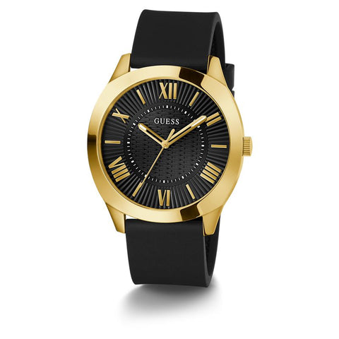 The Watch Boutique Guess Resistance Black Dial Analog Watch