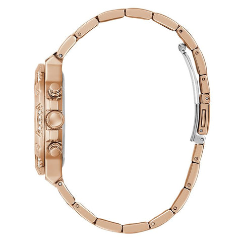 The Watch Boutique Guess Rose Gold Multi-Function Diamond-Accent Elegant Watch