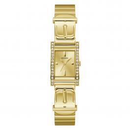 The Watch Boutique Guess Sasha Gold Stainless Steel Crystal-Accented Quartz Watch