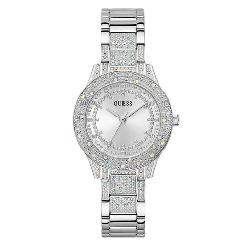 The Watch Boutique Guess Shooting Star Silver Dial Analogue Watch