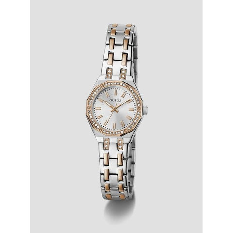 The Watch Boutique Guess Silver Rose Gold Pixie Women's Analog Watch
