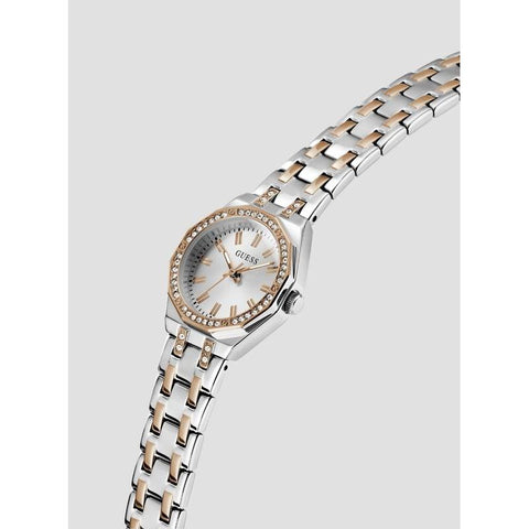 The Watch Boutique Guess Silver Rose Gold Pixie Women's Analog Watch