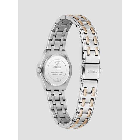 The Watch Boutique Guess Silver Rose Gold Pixie Women's Analog Watch