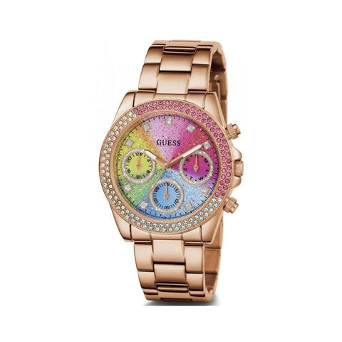 The Watch Boutique Guess Sol Rose Gold Tone Analog Ladies Watch GW0483L3