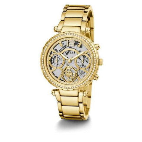 The Watch Boutique Guess Solstice Gold Tone Multi-Function Ladies Watch GW0403L2