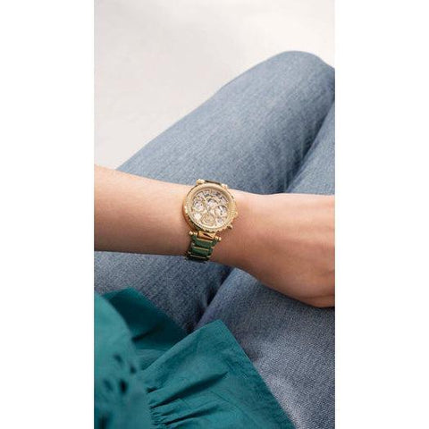 The Watch Boutique Guess Solstice Gold Tone Multi-Function Ladies Watch GW0403L2