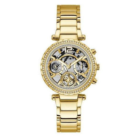 The Watch Boutique Guess Solstice Gold Tone Multi-Function Ladies Watch GW0403L2