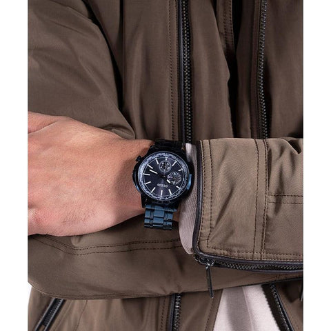 The Watch Boutique Guess Spec Black Multi-Function Gents Watch GW0490G4