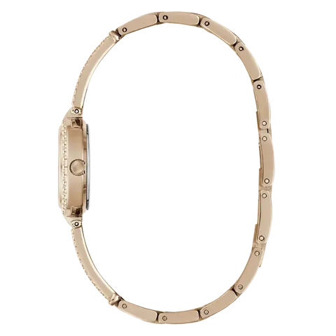 The Watch Boutique Guess Stainless Steel Analog Rose Gold Women’s Watch