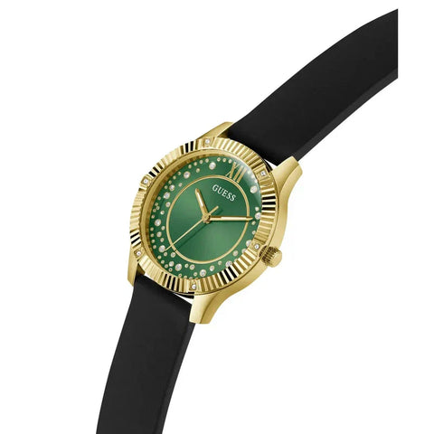 The Watch Boutique Guess Starstruck Green Dial Analogue Watch