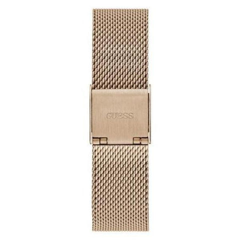 The Watch Boutique Guess Tapestry Rose Gold Tone Analog Ladies Watch GW0354L3