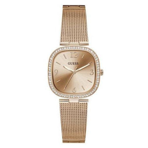 The Watch Boutique Guess Tapestry Rose Gold Tone Analog Ladies Watch GW0354L3