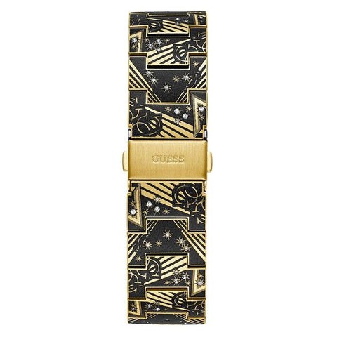 The Watch Boutique Guess Throne Gold Tone Analog Gents Watch GW0496G2