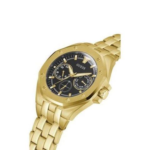 The Watch Boutique Guess Top Gun Gold Tone Analog Gents Watch GW0278G2