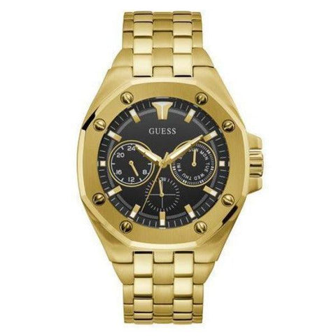 The Watch Boutique Guess Top Gun Gold Tone Analog Gents Watch GW0278G2