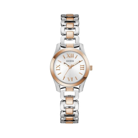 The Watch Boutique Guess Veda White Dial Stainless Steel Quartz Watch