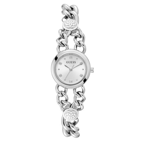 The Watch Boutique Guess Vienna Silver Dial Analogue Watch