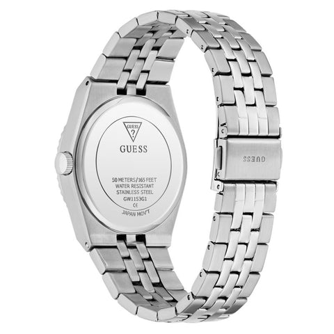 The Watch Boutique Guess Vincent Silver Men's Watch