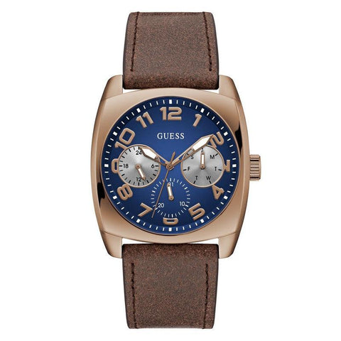 The Watch Boutique Guess Xander Blue Dial Multifunction Watch