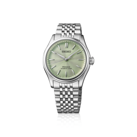 Seiko Presage Classic Green Dial HCC002J1 - wrist shot