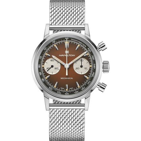 The Watch Boutique Hamilton American Classic Intra-Matic Chronograph H38429591