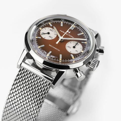 The Watch Boutique Hamilton American Classic Intra-Matic Chronograph H38429591