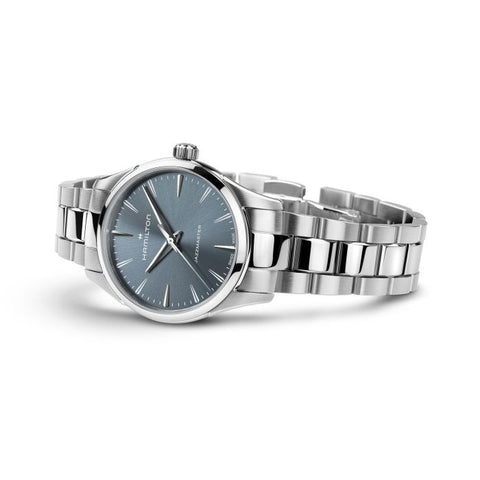 The Watch Boutique Hamilton Jazzmaster Quartz Blue Dial H32301141