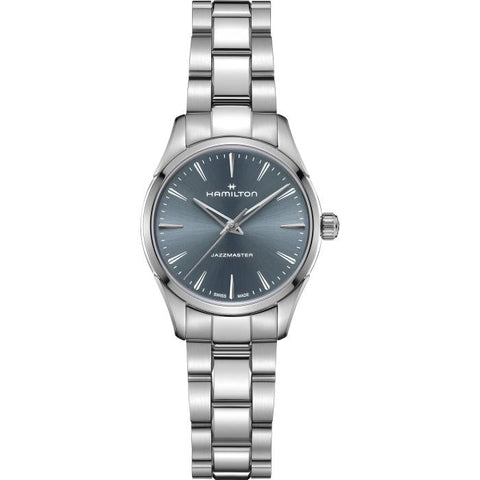 The Watch Boutique Hamilton Jazzmaster Quartz Blue Dial H32301141
