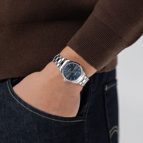 The Watch Boutique Hamilton Jazzmaster Quartz Blue Dial H32301141
