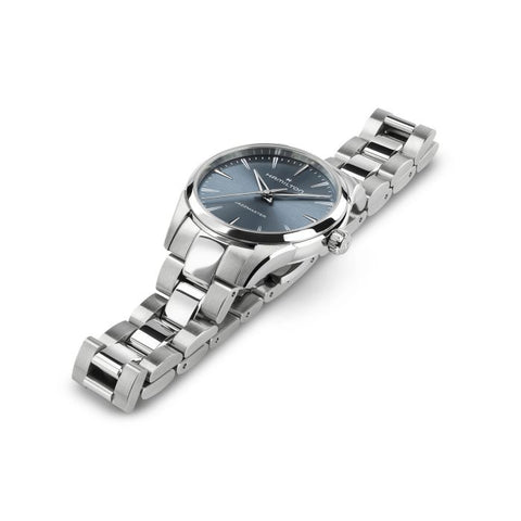 The Watch Boutique Hamilton Jazzmaster Quartz Blue Dial H32301141