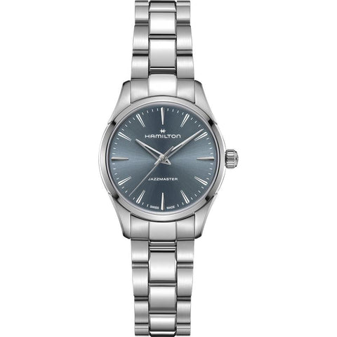 The Watch Boutique Hamilton Jazzmaster Quartz Blue Dial H32301141
