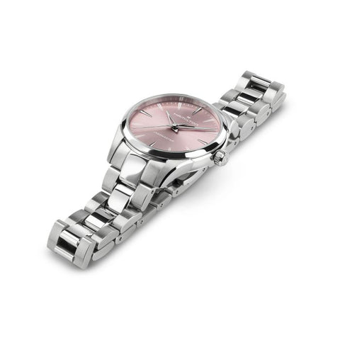 The Watch Boutique Hamilton Jazzmaster Quartz Pink Dial H32301171